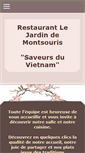 Mobile Screenshot of le-jardin-de-montsouris.com